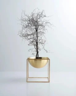 Stor Kubus Skål, guldbelagt fra Audo Copenhagen