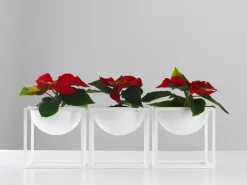 Stor Kubus Skål, hvid fra Audo Copenhagen