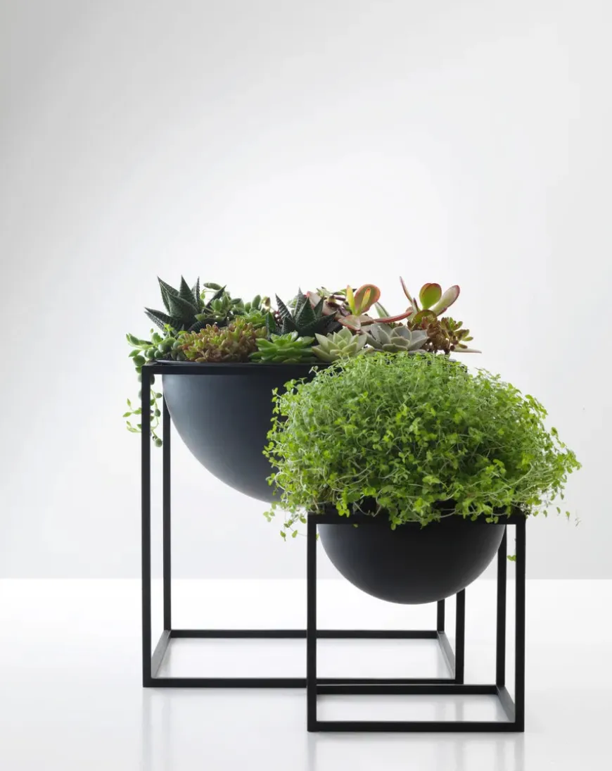 Stor Kubus Skål, sort fra Audo Copenhagen