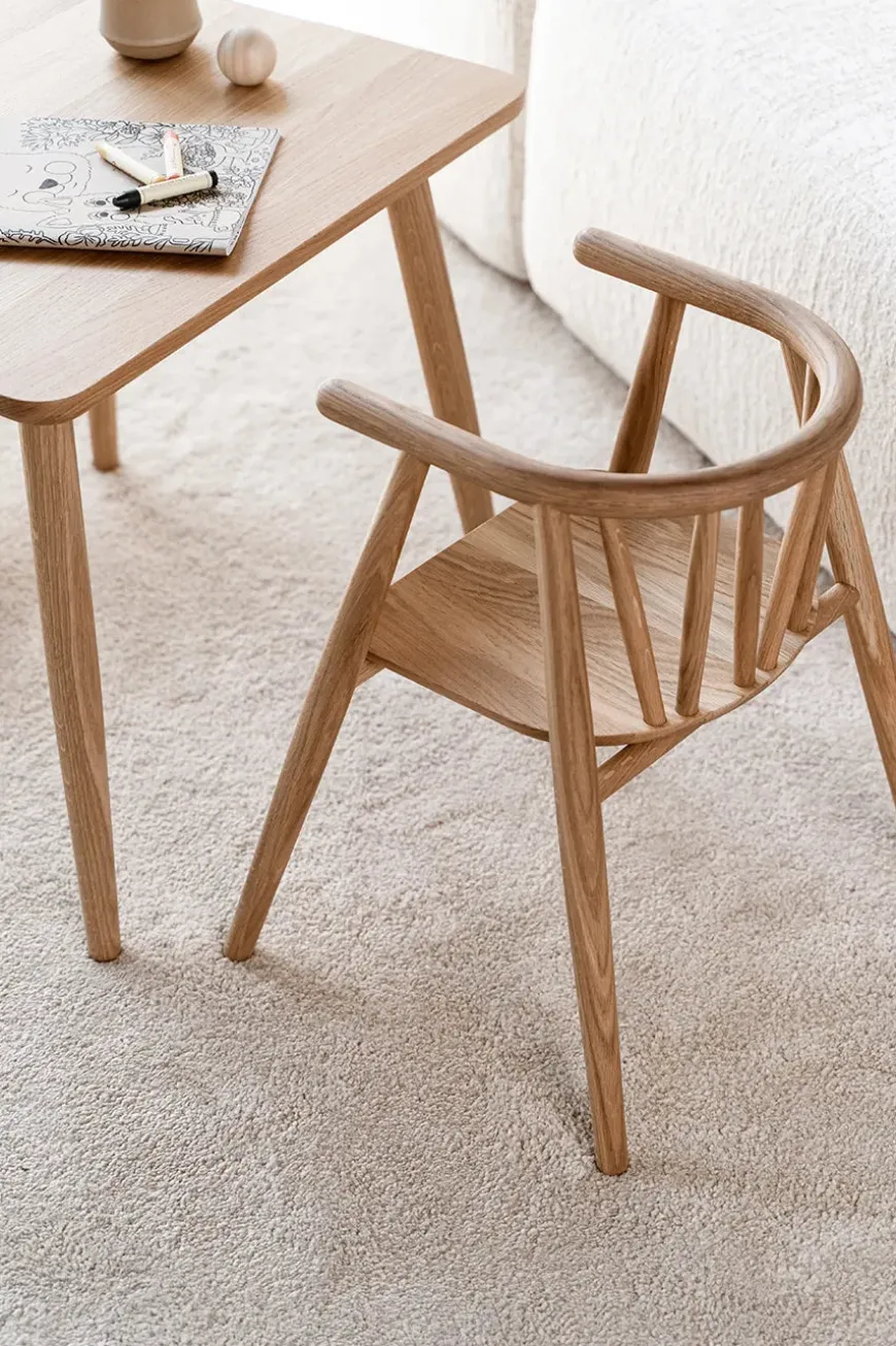 Storm Børnestol, sortlakeret eg fra Oaklings