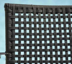 Straw Stol med Armlæn, rope fra Cane-line