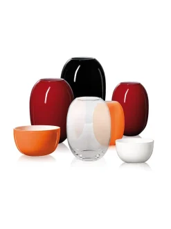 SUPER Vase fra Piet Hein (Sort/Opal)