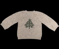 Sweater Strikket størrelse 3-4 år - Træ fra Maileg