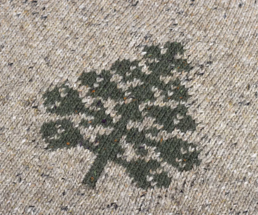 Sweater Strikket størrelse 5-6 år - Træ fra Maileg