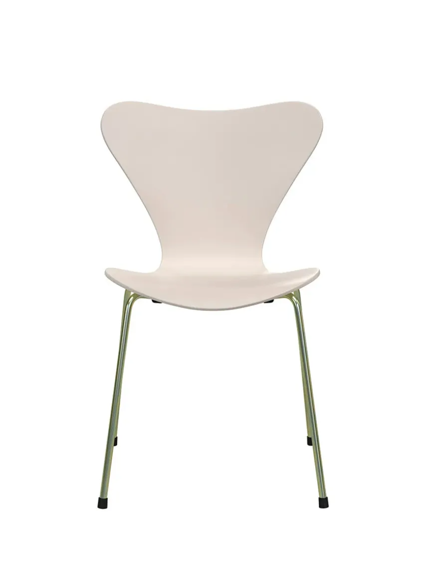 70th Anniversary Edition 3107 Spisebordsstol, 7:14 AM Beige af Arne Jacobsen