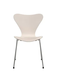 70th Anniversary Edition 3107 Spisebordsstol, 7:14 AM Beige af Arne Jacobsen