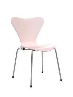 70th Anniversary Edition 3107 Spisebordsstol, 7:14 AM Beige af Arne Jacobsen