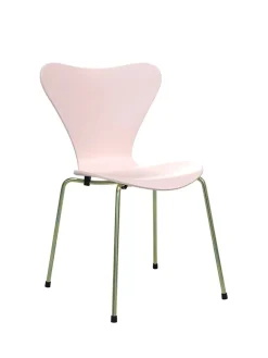 70th Anniversary Edition 3107 Spisebordsstol, 7:14 AM Beige af Arne Jacobsen