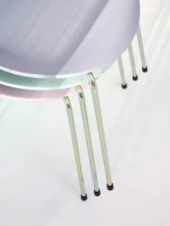 70th Anniversary Edition 3107 Spisebordsstol, 7:14 AM Green af Arne Jacobsen