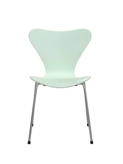 70th Anniversary Edition 3107 Spisebordsstol, 7:14 AM Green af Arne Jacobsen