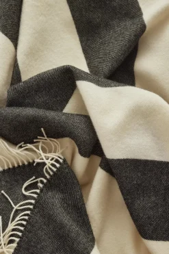 The Sweater Plaid, black fra Silkeborg Uldspinderi