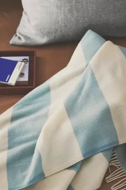 The Sweater Plaid, blue fra Silkeborg Uldspinderi