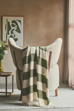 The Sweater Plaid, cobalt fra Silkeborg Uldspinderi