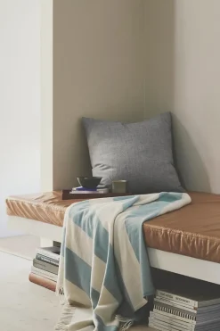 The Sweater Plaid, orange fra Silkeborg Uldspinderi