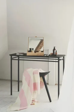 The Sweater Plaid, orange fra Silkeborg Uldspinderi