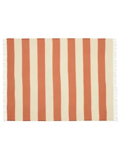 The Sweater Plaid, orange fra Silkeborg Uldspinderi