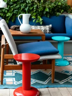 Thing Sidebord/Skammel, black fra raawii