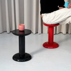 Thing Sidebord/Skammel, yellow fra raawii