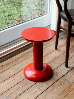 Thing Sidebord/Skammel, yellow fra raawii