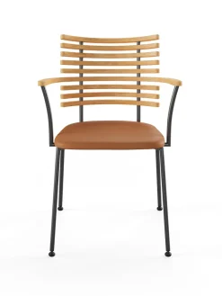 Tiger Armstol, cognac læder fra Naver Collection