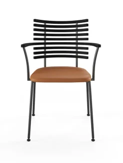 Tiger Armstol, cognac læder fra Naver Collection