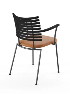 Tiger Armstol, creme læder fra Naver Collection