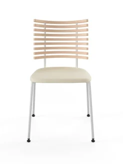 Tiger Stol, creme læder fra Naver Collection