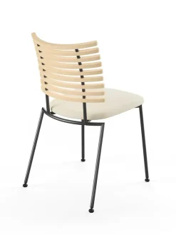 Tiger Stol, creme læder fra Naver Collection