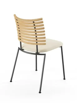 Tiger Stol, creme læder fra Naver Collection