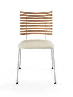 Tiger Stol, creme læder fra Naver Collection