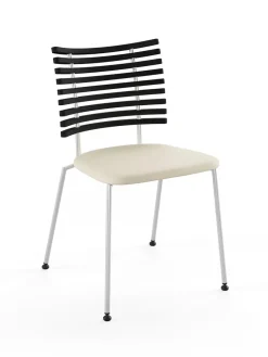 Tiger Stol, creme læder fra Naver Collection