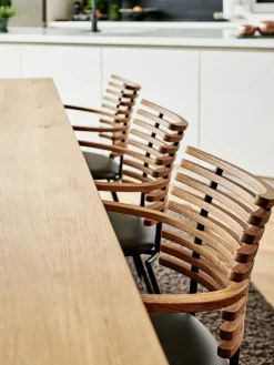 Tiger Stol, creme læder fra Naver Collection