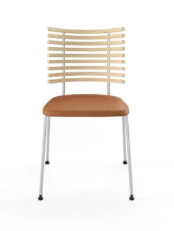 Tiger Stol, creme læder fra Naver Collection