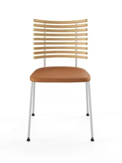 Tiger Stol, creme læder fra Naver Collection