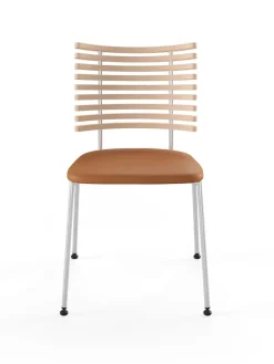 Tiger Stol, creme læder fra Naver Collection