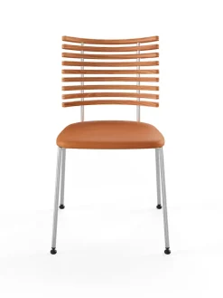 Tiger Stol, creme læder fra Naver Collection