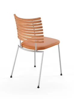 Tiger Stol, creme læder fra Naver Collection