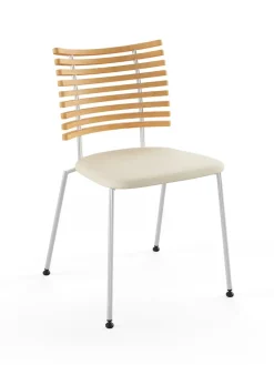 Tiger Stol, sort læder fra Naver Collection