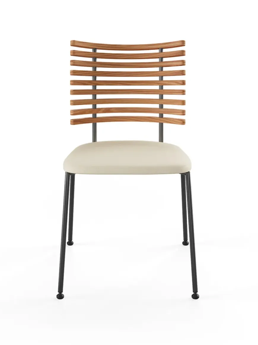 Tiger Stol, sort læder fra Naver Collection