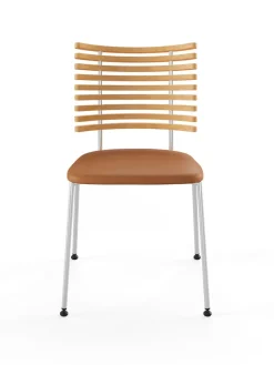 Tiger Stol, sort læder fra Naver Collection