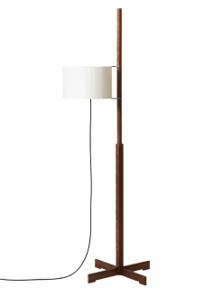 TMM Gulvlampe, valnød fra Santa and Cole