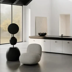 Toe Chair Flat, taupe fra 101 Copenhagen