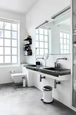 Toiletbørste, sort fra Vipp