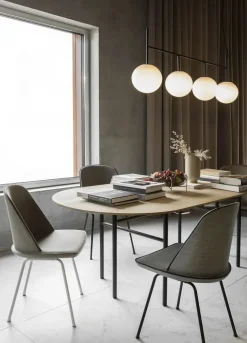 TR Bulb Suspension Frame, polished steel fra Audo Copenhagen