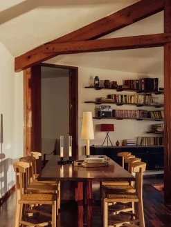 Tripode Bordlampe, bretona stripe fra Santa and Cole