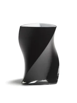 Twister vase fra Piet Hein (Sort)