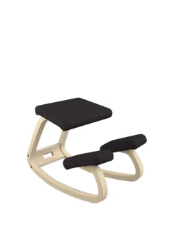 Variable balans stol, dark brown wood/revive 194 fra Variér