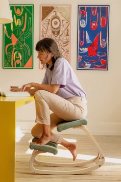 Variable Balans Stol fra Variér sort ask