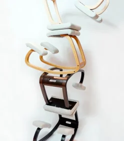 Variable Balans Stol, light brown wood fra Variér