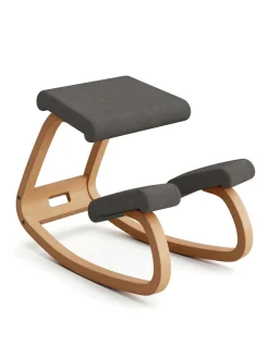 Variable Balans Stol, light brown wood fra Variér